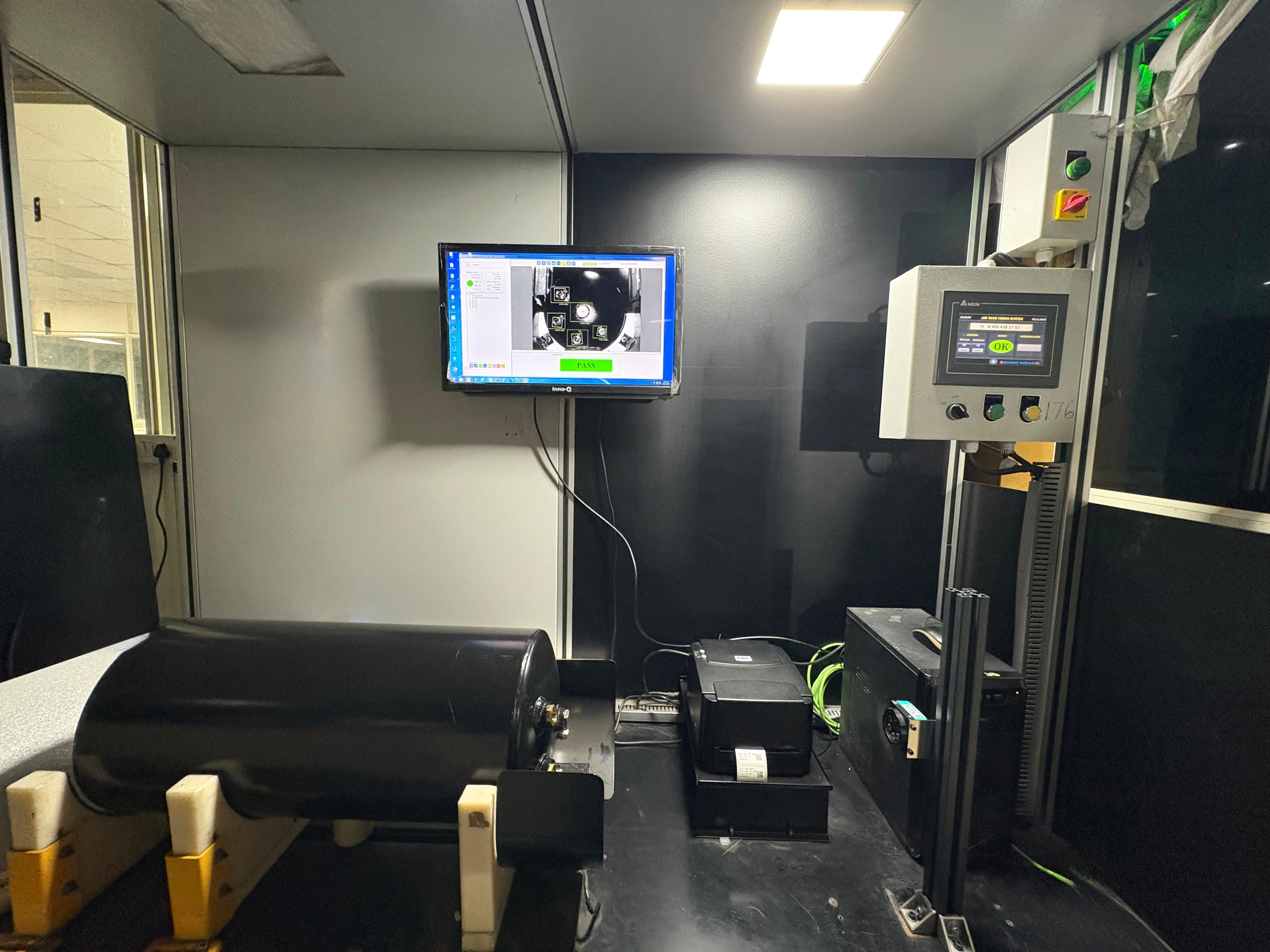 Airtank Vision Inspection Machine